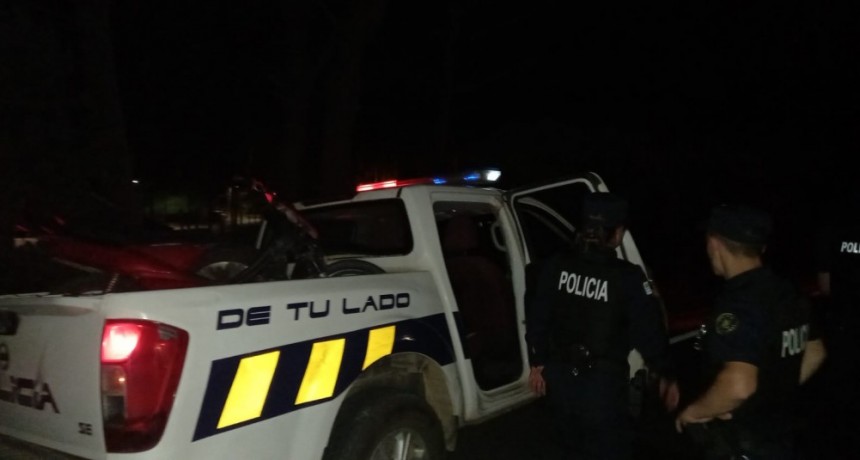 Persecución policial terminó con captura de dos personas en La Aguada