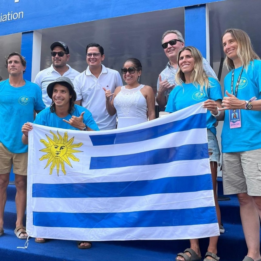 Mundial de Longboard en El Salvador: hoy compite Laura d´Amico