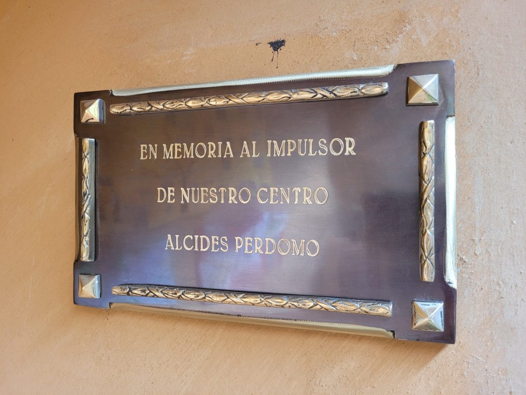 Caif El Cupí homenajeó a Alcides Perdomo